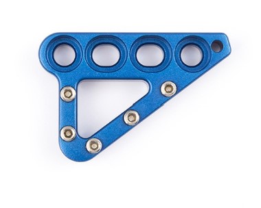 BRAKE PEDAL TIP (OVERSIZE) S3 (BLUE) ktm/gasgas/husqvarna