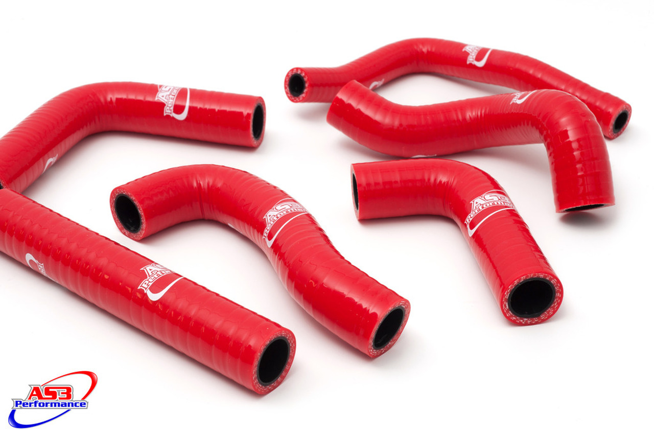 RADIATOR HOSES AS3 suits BETA RR 250 300 2T 2013-2015 (RED)