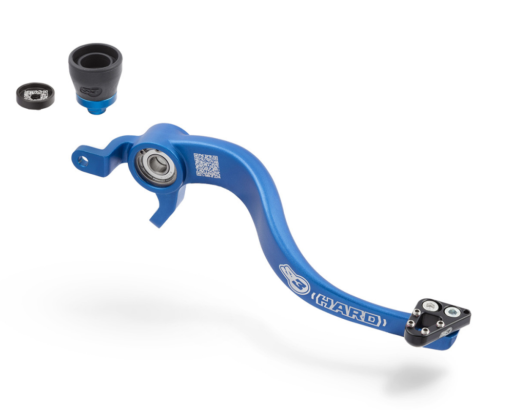 REAR BRAKE PEDAL KIT S3 suits SHERCO 2012 to current (BLACK/BLUE)