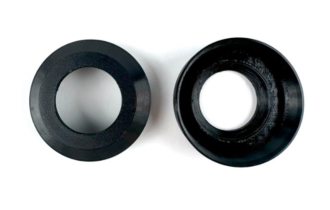 WHEEL BEARING PROTECTIONS (FRONT) suits KTM/HUSQ/GASGAS 2024 (BLACK)